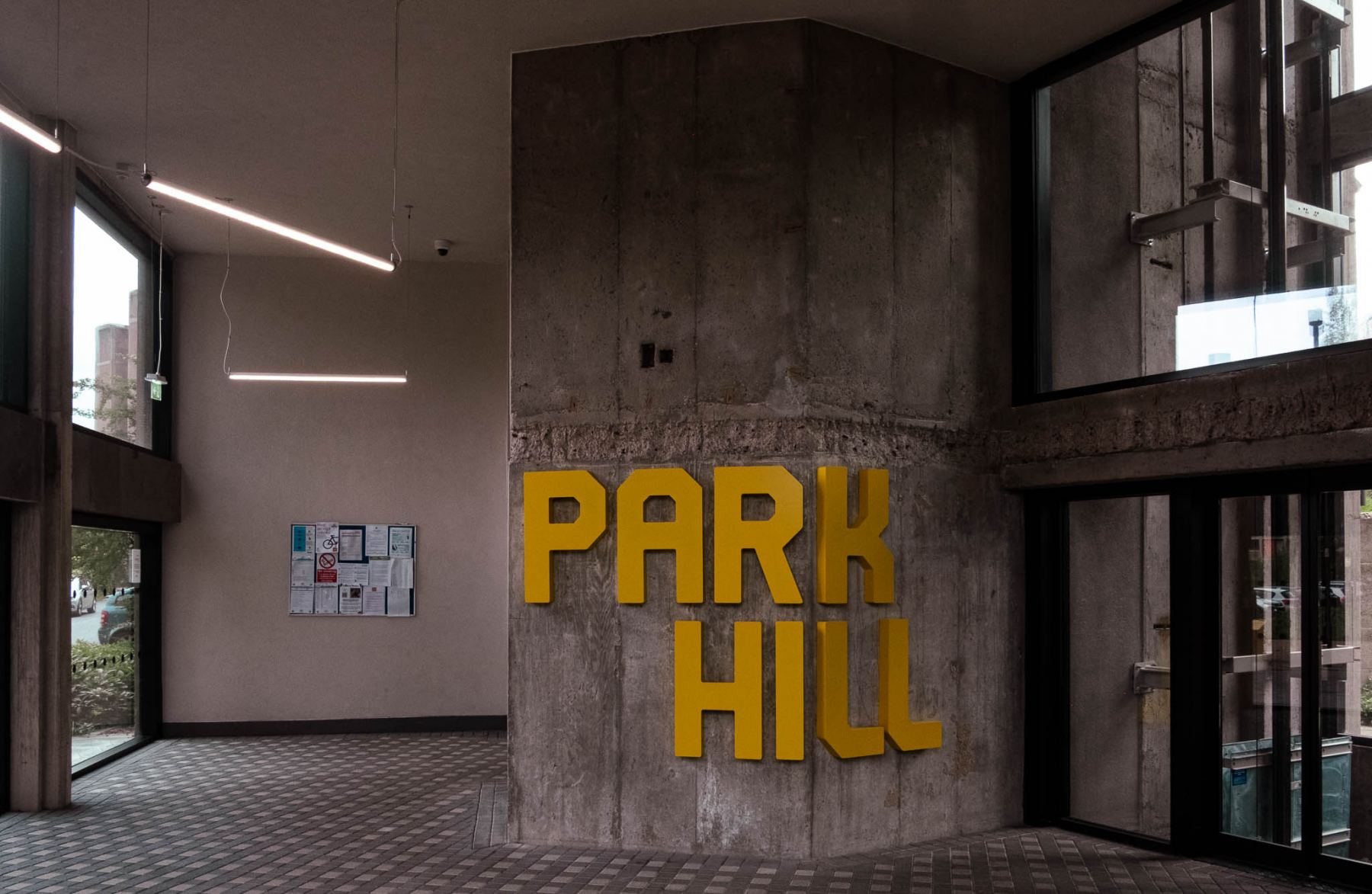Park Hill Sheffield location