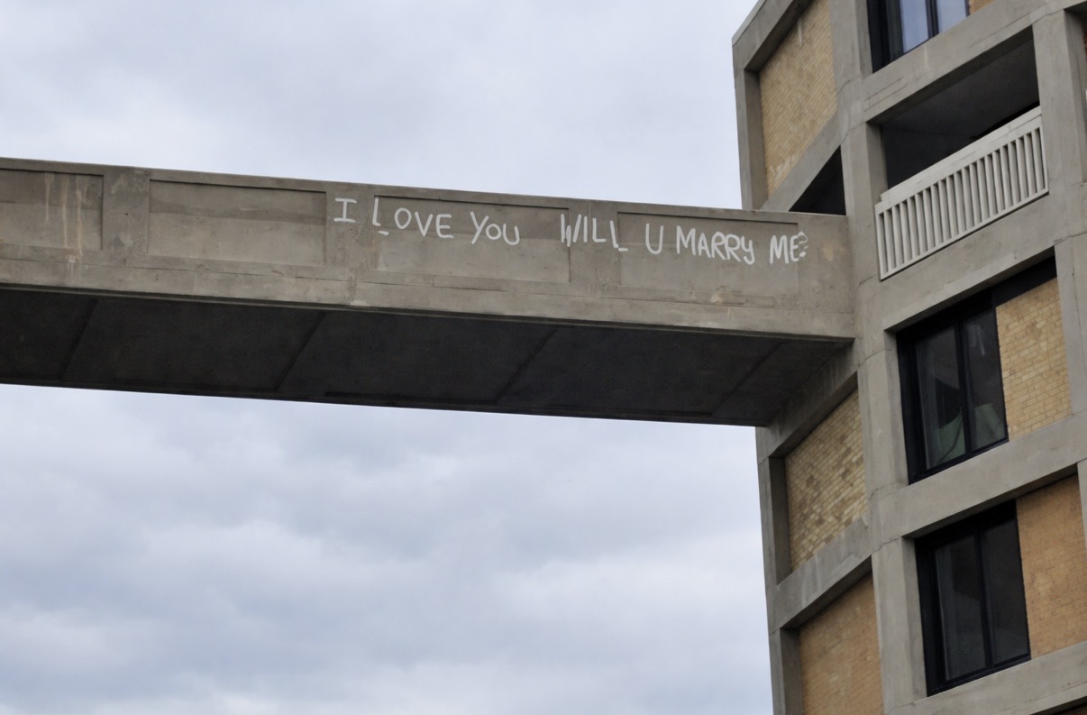 View from the clinic